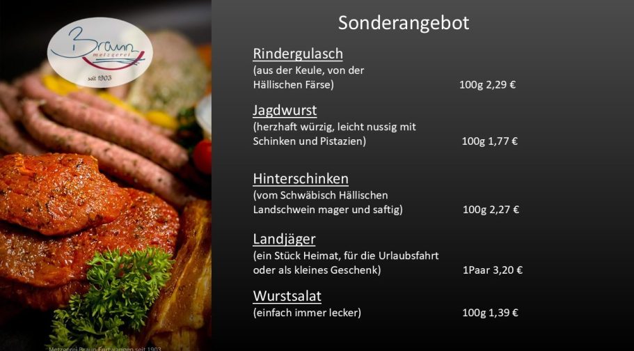 Sonderangebot zum Ferienstart
