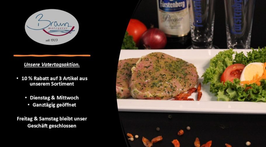 Osterangebot Bild mit Kalbsgeschnetzeltem, Cevapcici